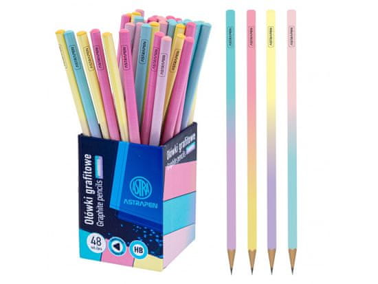 Astra Navadni svinčnik HB AstraPEN Ombre, stojalo, 206023008