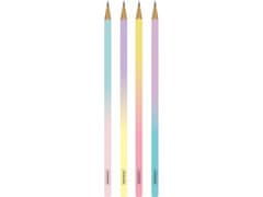 Astra 4 kosi - navaden svinčnik HB AstraPEN Ombre, blister, 206023017