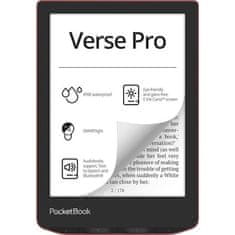 PocketBook PocketBook Verse Pro PB634 6" bralnik e-knjig 16 GB Passion Red PB634-3-WW