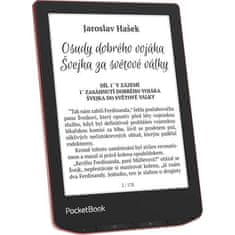PocketBook PocketBook Verse Pro PB634 6" bralnik e-knjig 16 GB Passion Red PB634-3-WW