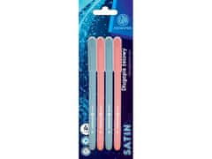 Astra 4 kosi - ASTRAPEN SATIN, kroglično pero 0,7 mm, modro, blister, 201022033
