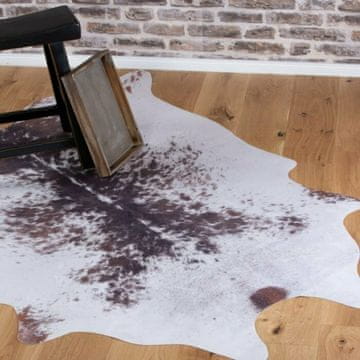 eoshop Preproga v kosu Toledo 191 rjav bela