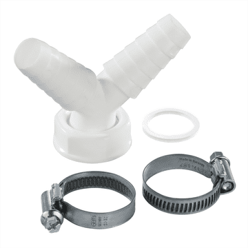 Xavax sifonski priključek Y, za 2 cevi za izpust na 1 sifon