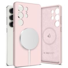 Tech-protect Liquid Silicone MagSafe ovitek za Samsung Galaxy S25 Ultra, roza
