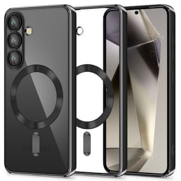 Tech-protect MagFlex MagSafe ovitek za Samsung Galaxy S25, črna