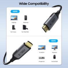 Tech-protect Ultraboost kabel HDMI 2.1 4K 120Hz / 8K 60Hz 2m, črna