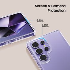 Tech-protect Flexair Hybrid ovitek za Samsung Galaxy S25 Ultra, prozoren