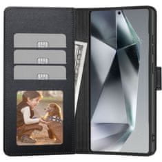 Tech-protect Wallet knjižni ovitek za Xiaomi Redmi Note 14 Pro 5G / Pro Plus 5G / Poco X7 5G, črna