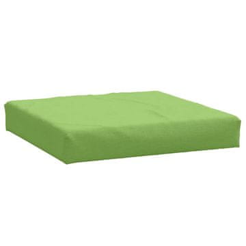 Vidaxl Blazina za palete melanž zelena 60x60x9,5 cm blago