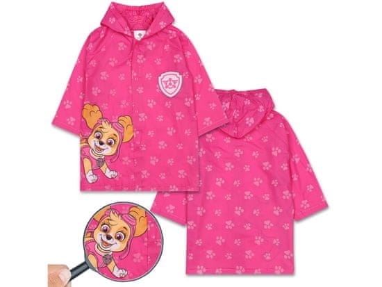 Paw Patrol Paw Patrol Skye Dekliška dežni plašč s kapuco, ogrinjalo za dekle