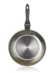 Banquet Ponev WOK 28x7,8cm/3mm nelepljiva površina METALLIC PLATINUM