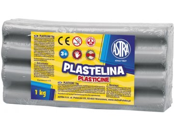 Astra ASTRA Plastelin 1kg siv, 303111023