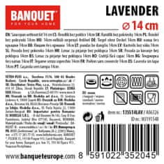 Banquet Rendezvous LAVENDER 14cm 0,65l dolg ročaj
