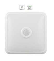 V-TAC LED plafonjera 12W 1100lm 3000K, 4000K ali 6000K IP20 s senzorjem kvadratna