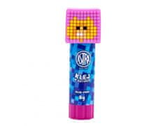Astra 3D MINECRAFT lepilna palica, 8 g, stojalo, mešanica motivov, 401023002