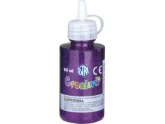 Astra CREATIVO Glitter Glue 60ml, mešanica barv, 332114004