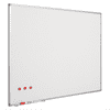 BELA magnetna TABLA 80x100cm AluFrame s priborom WH0810AX