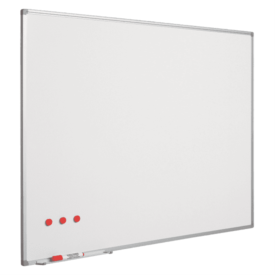 Piši-Briši BELA magnetna TABLA 45x60cm AluFrame s priborom WH102AX