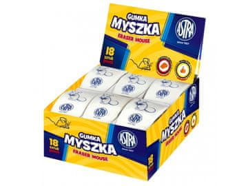 Astra ASTRA miška, ergonomska bela guma, 403118003