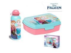 KIDS LICENSING Komplet prigrizkov / škatla + steklenička DISNEY FROZEN, FR50009