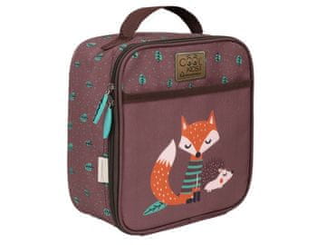 Perletti Otroška termo škatla za prigrizek Perletti Green Fox &amp; Hedgehog, 14401