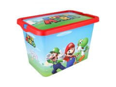 Stor Plastična škatla za shranjevanje SUPER MARIO 7L, 09594
