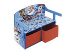 Arditex Otroško leseno pohištvo 3v1 PAW PATROL (klop, škatla za igrače, miza), PW12898