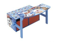 Arditex Otroško leseno pohištvo 3v1 PAW PATROL (klop, škatla za igrače, miza), PW12898