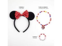 Artesania Cerda Lepotni set MINNIE MOUSE (ogrlica, zapestnica, naglavni trak), 2500002219