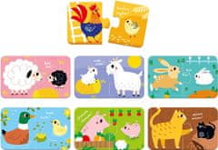 CzuCzu Puzzle par Živali 7x2 kosov