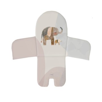 CEBA BABY Vložek za jedilni stol (38x28) Basic Elephant Family