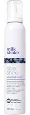 Milk Shake Negovalna pena za lase Silver Shine (stepena smetana) 200 ml