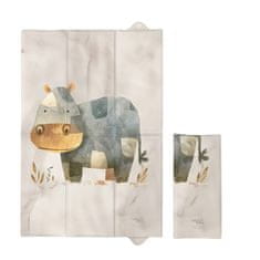 CEBA BABY Potovalna previjalna podloga (60x40) Basic Cosy Hippo