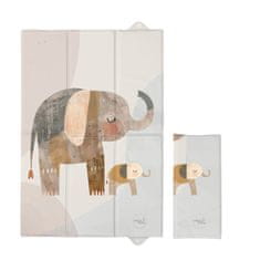 CEBA BABY Potovalna previjalna podloga (60x40) Basic Elephant Family