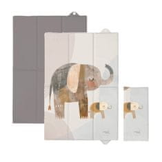 CEBA BABY Potovalna previjalna podloga (60x40) Basic Elephant Family