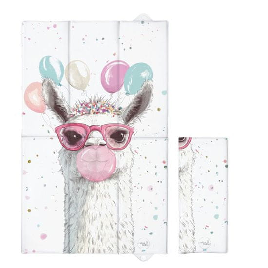 CEBA Potovalna previjalna podloga (80x50) Basic Crazy Lama