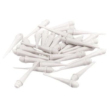 Meteor Nasveti 24 puščičnih konic beli paket 1 paket