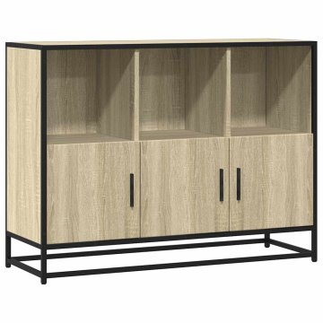 Vidaxl Komoda sonoma hrast 100x35x76 cm inženirski les