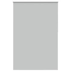 shumee vidaXL Roleta Blackout svetlo siva 160x210 cm Širina tkanine 156,6 cm