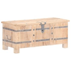 Vidaxl Skrinja 90x40x40 cm trden akacijev les