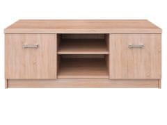 KONDELA TV mizica Topty Tip 35 2D - sonoma hrast
