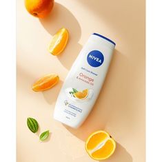 Nivea Gel za prhanje s pomarančnim in avokadovim oljem (negovalni gel za prhanje) 500 ml