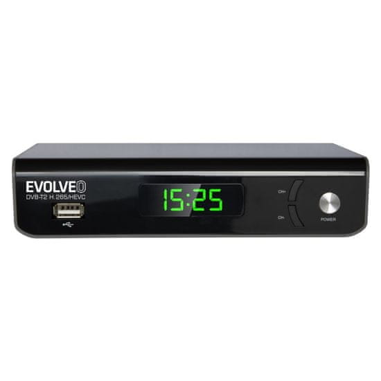 Evolveo OMEGA II DVB-T /T2 digitalni sprejemnik,USB,Pametni daljinski, Wifi
