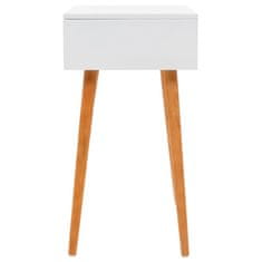 Vidaxl Toaletna mizica z ogledalom MDF 60x40x75 cm
