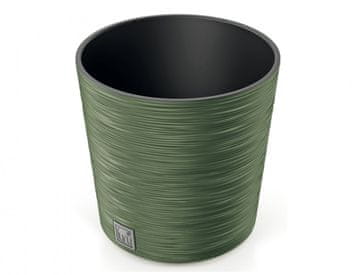 Prosperplast Prevleka za cvetlični lonec FURU ROUND 2v1 plastika d30x30cm
