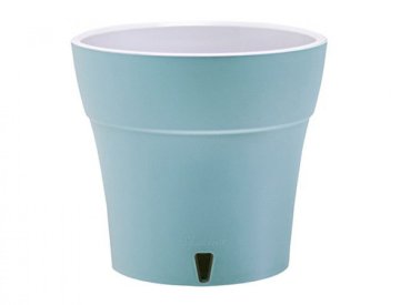 Pokrov za cvetlični lonec DALI samovlažeči plastični mat d22cm 5l, turkizna