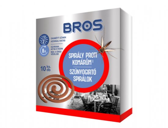 BROS spirale proti komarjem 10 kosov
