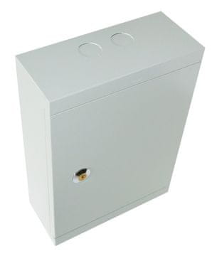 XtendLan Univerzalna kovinska stenska stikalna plošča 420x300x130mm, za montažo na DIN letev