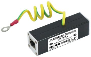 XtendLan Prenapetostna zaščita UTP linija s PoE, 100Mbit, End-span priključek, 2x RJ-45