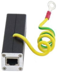 XtendLan Prenapetostna zaščita UTP linija s PoE, 100Mbit, End-span priključek, 2x RJ-45